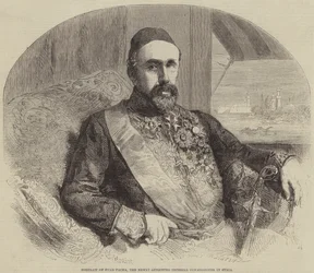 Portrait of Fuad Pacha, the Newly-Appointed Imperial Commissioner in Syria